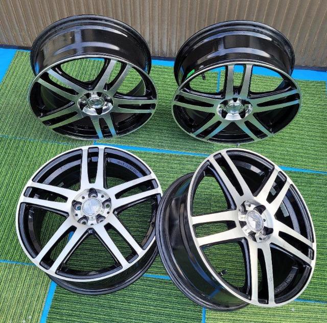 共豊 ZOLF LIGHT SPEC 17インチ7J +50 PCD100ホイールのみ4本セツトプリウス カローラ レガシィ イン < 自動車/バイク 共豊 ZOLF LIGHT SPEC 17インチ7J +50 PCD100ホイールのみ4本セツトプリウス カローラ レガシィ イン < 自動車/バイク