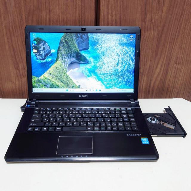 EPSON Endeavor Corei5 8GB ViSSD256GB Windows11 DVD WebJ  PC{/Ӌ@ 