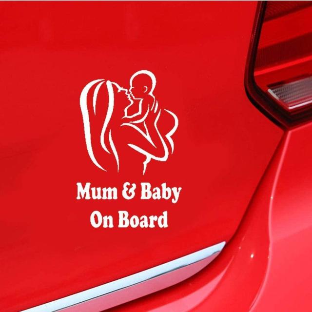 ママと赤ちゃん用 カーステッカー ホログラム Mum & Baby On Board 車用ステッカー Baby in car < 自動車/バイク ママと赤ちゃん用 カーステッカー ホログラム Mum & Baby On Board 車用ステッカー Baby in car < 自動車/バイク