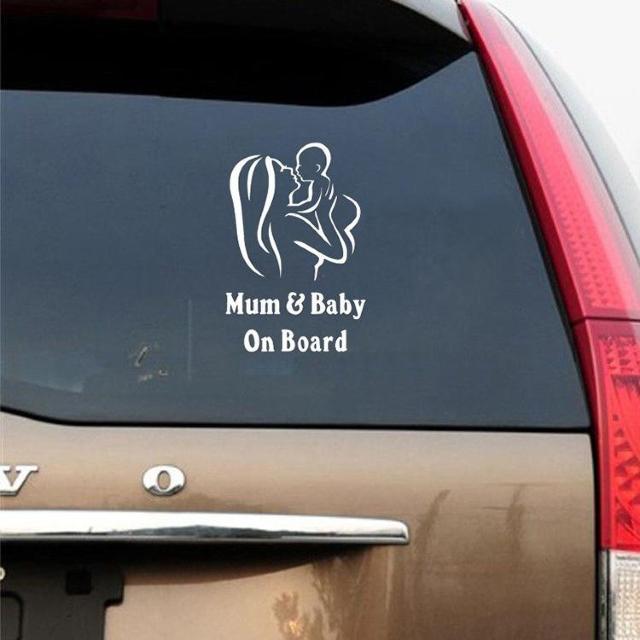 ママと赤ちゃん用 カーステッカー ホログラム Mum & Baby On Board 車用ステッカー Baby in car < 自動車/バイク ママと赤ちゃん用 カーステッカー ホログラム Mum & Baby On Board 車用ステッカー Baby in car < 自動車/バイク