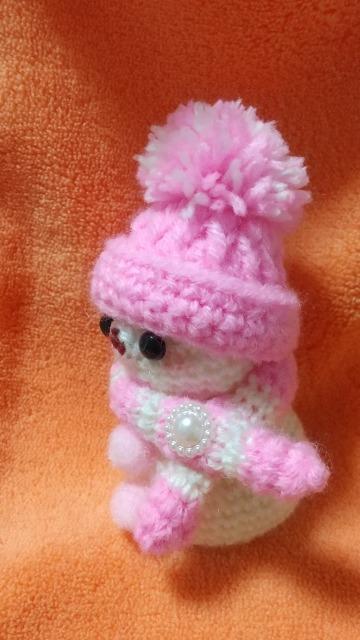 うさ雪だるま*編みぐるみ < ペット/手芸/園芸 うさ雪だるま*編みぐるみ < ペット/手芸/園芸の