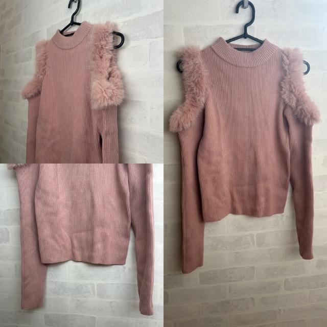 INGNI★ファー付き肩あきニット★ < ブランド INGNI★ファー付き肩あきニット★ < ブランドの