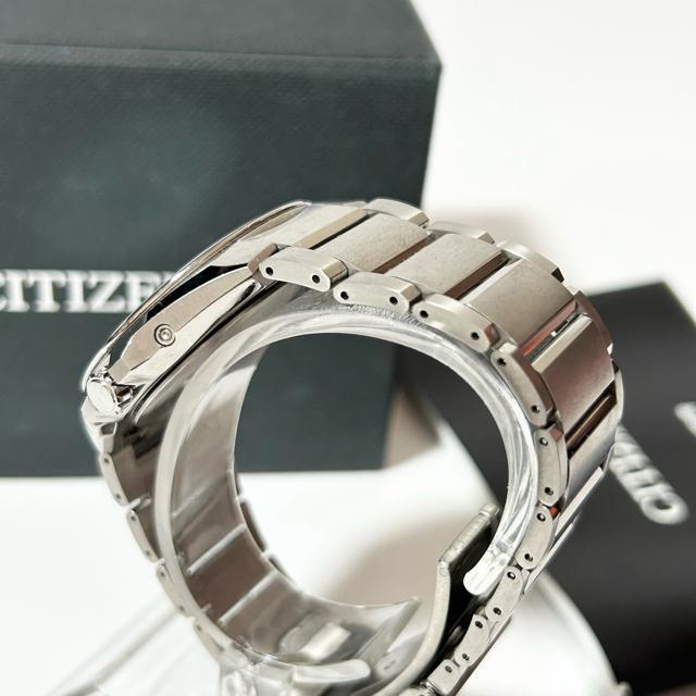 CITIZEN シチズン アテッサ H110-T016308 電波ソーラー デイト チタン