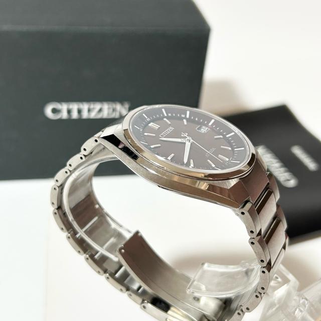 CITIZEN シチズン アテッサ H110-T016308 電波ソーラー デイト チタン