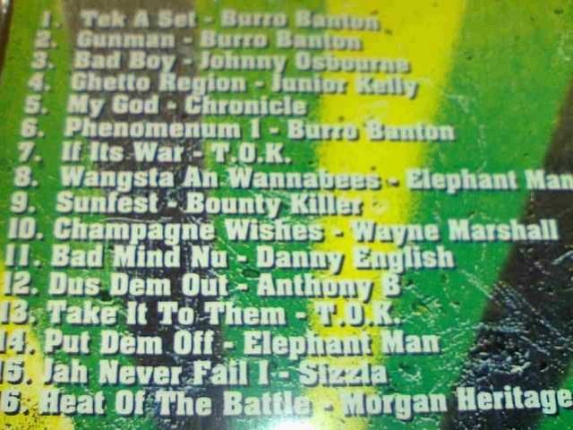 sMASSIVE B tmeets ÓTQG REGGAE  CD/DVD/rfI 