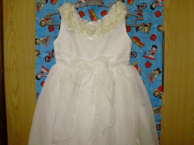 新品未使用 フォーマルドレス 120 ホワイト < キッズ/ベビー  新品未使用 フォーマルドレス 120 ホワイト < キッズ/ベビーの