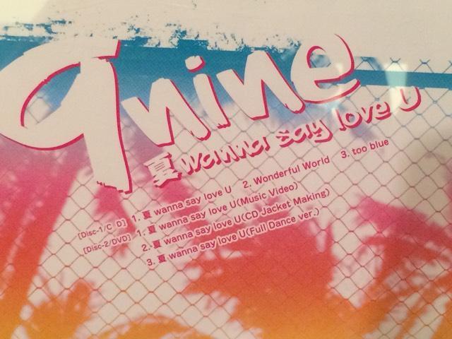 !A!9nine/wanna say love UB/CD{DVD/i  ^gObY 
