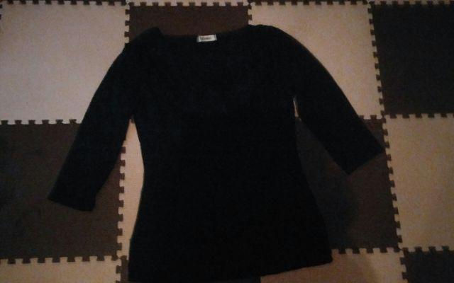 CHANMEAL 黒 ニット 五分 美品 < 女性ファッション CHANMEAL 黒 ニット 五分 美品 < 女性ファッションの