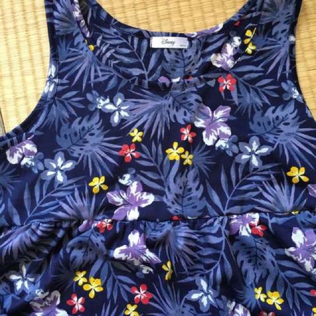 ディズニー・隠れミッキーミニー&ボタニカル柄マキシワンピース < 女性ファッション  ディズニー・隠れミッキーミニー&ボタニカル柄マキシワンピース < 女性ファッションの