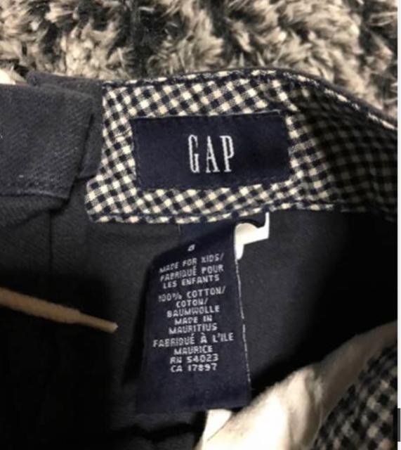 女の子 GAP紺ズボン サイズ120-130 < キッズ/ベビー  女の子 GAP紺ズボン サイズ120-130 < キッズ/ベビーの