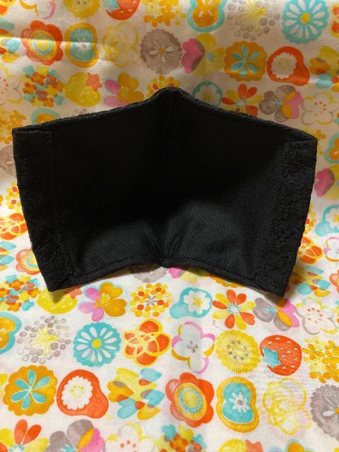 HMオシャレマスク黒花柄レース < 女性ファッション  HMオシャレマスク黒花柄レース < 女性ファッションの