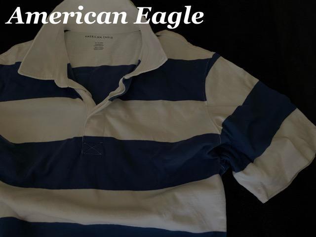 yAmerican EaglezAJC[O@Vintage Washed K[Vc@US[XL/White~Blue  uh 
