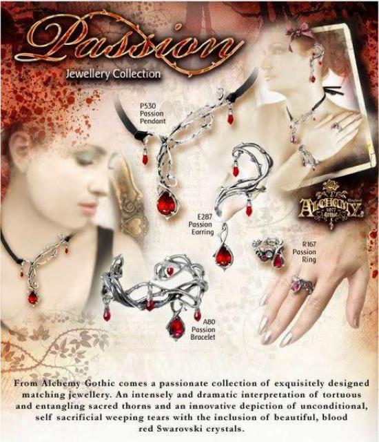 ALCHEMY GOTHIC: Passion Necklace M  ANZT[/v 