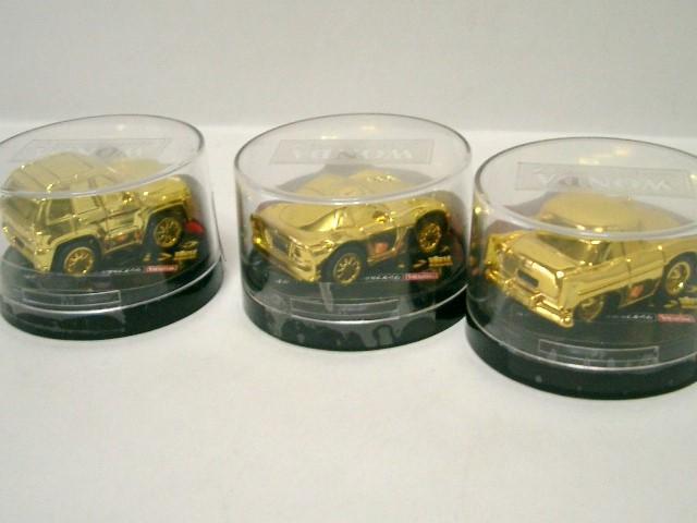 ◎未使用★WONDA 金メッキコレクション 3台 < ホビー  ◎未使用★WONDA 金メッキコレクション 3台 < ホビーの