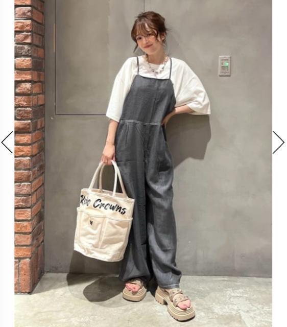 ロデオクラウンズ ★クールデニムリボンサロペット < ブランド ロデオクラウンズ ★クールデニムリボンサロペット < ブランドの