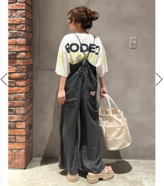 ロデオクラウンズ ★クールデニムリボンサロペット < ブランド ロデオクラウンズ ★クールデニムリボンサロペット < ブランドの