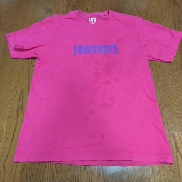 UNIQLO FORTNITE Tシャツ S ピンク 難有り < 女性ファッション  UNIQLO FORTNITE Tシャツ S ピンク 難有り  < 女性ファッションの
