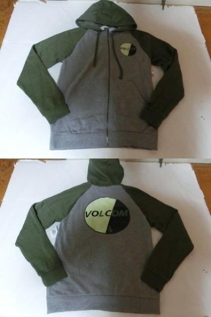 USA購入ボルコム【Volcom】裏起毛タイプ フルジップパーカーUS S < ブランド  USA購入ボルコム【Volcom】裏起毛タイプ フルジップパーカーUS S < ブランドの