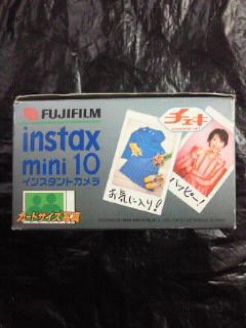 FUJIFILM 富士フィルム インスタント カメラ チェキ instax mini 10 箱付き < 家電/AV  FUJIFILM 富士フィルム インスタント カメラ チェキ instax mini 10 箱付き < 家電/AVの