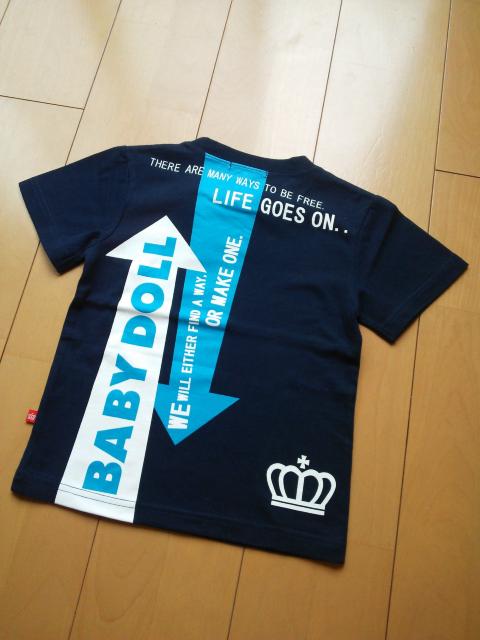 新品矢印Tシャツ紺90ベビードールBABYDOLLベビド < ブランド 新品矢印Tシャツ紺90ベビードールBABYDOLLベビド < ブランドの