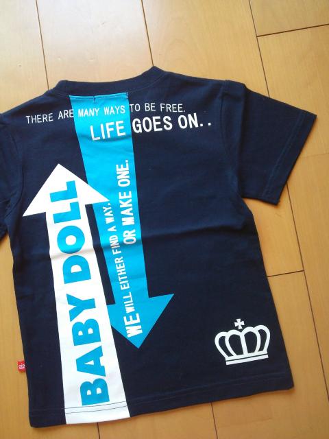 新品矢印Tシャツ紺90ベビードールBABYDOLLベビド < ブランド 新品矢印Tシャツ紺90ベビードールBABYDOLLベビド < ブランドの