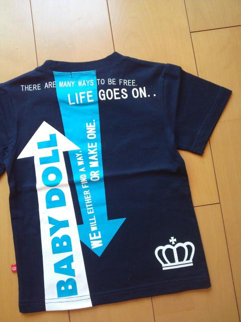 新品矢印Tシャツ紺90ベビードールBABYDOLLベビド < ブランド 新品矢印Tシャツ紺90ベビードールBABYDOLLベビド < ブランドの