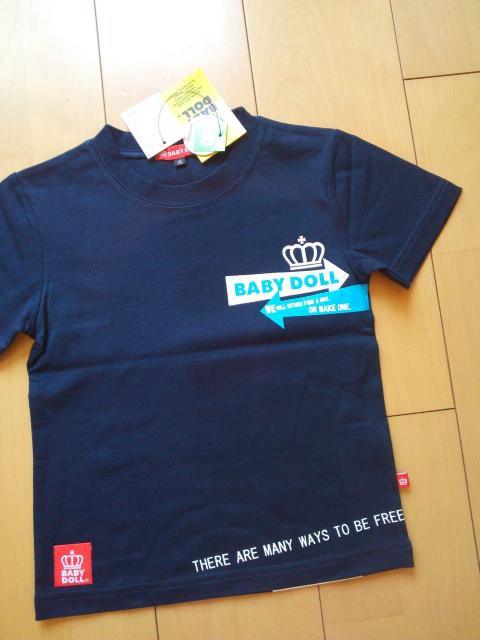 新品矢印Tシャツ紺90ベビードールBABYDOLLベビド < ブランド 新品矢印Tシャツ紺90ベビードールBABYDOLLベビド < ブランドの