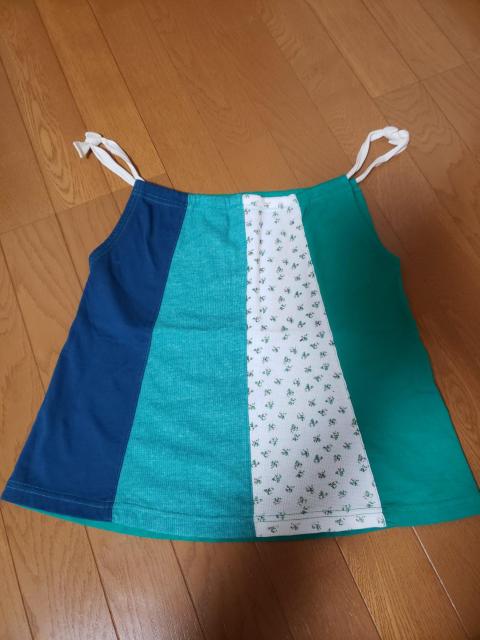 ☆美品☆GITAジータ☆グリーンキャミソール☆140 < キッズ/ベビー  ☆美品☆GITAジータ☆グリーンキャミソール☆140  < キッズ/ベビーの