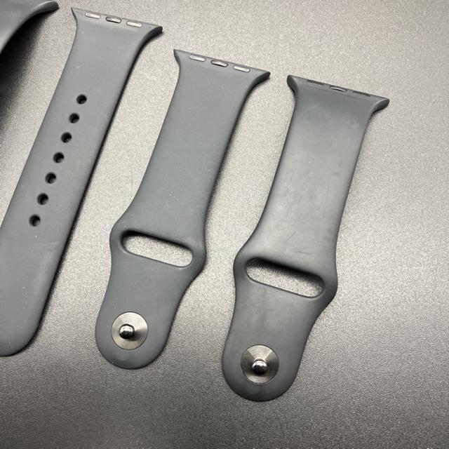 即決 Apple Watch アップルウォッチ 40mm ラバーベルト ブラック 2本 < 男性アクセサリー/時計  即決 Apple Watch アップルウォッチ 40mm ラバーベルト ブラック 2本 < 男性アクセサリー/時計の