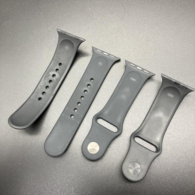 即決 Apple Watch アップルウォッチ 40mm ラバーベルト ブラック 2本 < 男性アクセサリー/時計  即決 Apple Watch アップルウォッチ 40mm ラバーベルト ブラック 2本 < 男性アクセサリー/時計の