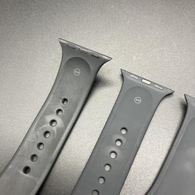 即決 Apple Watch アップルウォッチ 40mm ラバーベルト ブラック 2本 < 男性アクセサリー/時計  即決 Apple Watch アップルウォッチ 40mm ラバーベルト ブラック 2本 < 男性アクセサリー/時計の