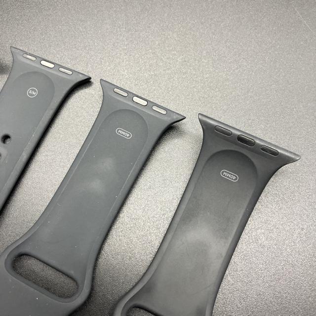 即決 Apple Watch アップルウォッチ 40mm ラバーベルト ブラック 2本 < 男性アクセサリー/時計  即決 Apple Watch アップルウォッチ 40mm ラバーベルト ブラック 2本 < 男性アクセサリー/時計の
