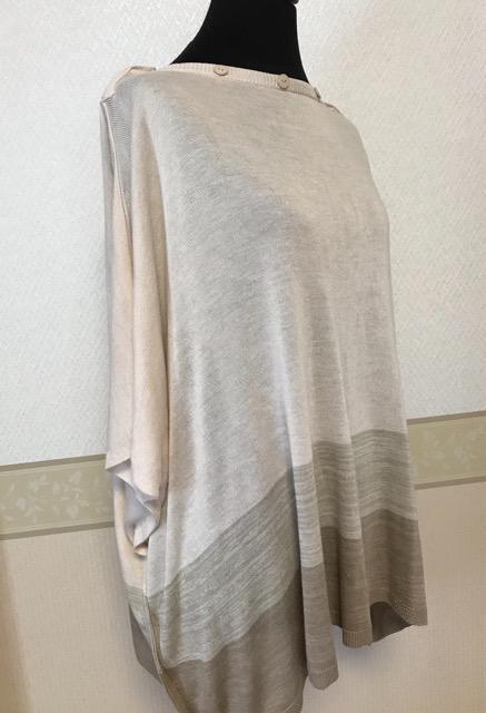 KATHARINR ROSS シルク混 日本製ポンチョニット < 女性ファッション  KATHARINR ROSS シルク混 日本製ポンチョニット < 女性ファッションの