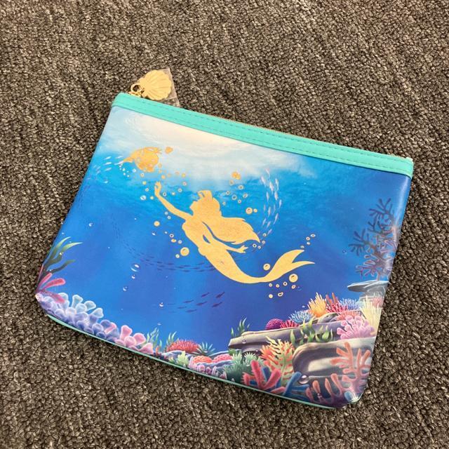 即決 Disney ディズニー リトルマーメイド ポーチ < 女性ファッション  即決 Disney ディズニー リトルマーメイド ポーチ  < 女性ファッションの