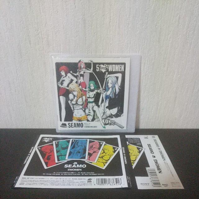 SEAMO『5?WOMEN』紗羅マリー AZU Tiara Metis シーモ < CD/DVD/ビデオ SEAMO『5?WOMEN』紗羅マリー AZU Tiara Metis シーモ < CD/DVD/ビデオの