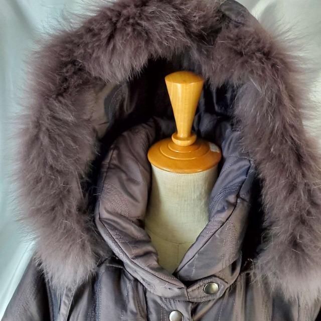 込み★662★M ature★フォック&ダウン★ロングダウンコート★M★ < 女性ファッション  込み★662★M ature★フォック&ダウン★ロングダウンコート★M★ < 女性ファッションの