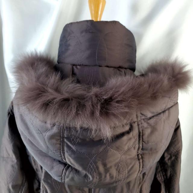 込み★662★M ature★フォック&ダウン★ロングダウンコート★M★ < 女性ファッション  込み★662★M ature★フォック&ダウン★ロングダウンコート★M★ < 女性ファッションの