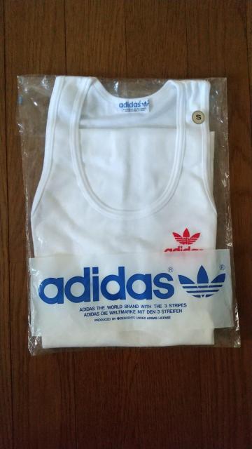 80Sデサント製adidasタンクトップS未使用 < ブランド  80Sデサント製adidasタンクトップS未使用  < ブランドの