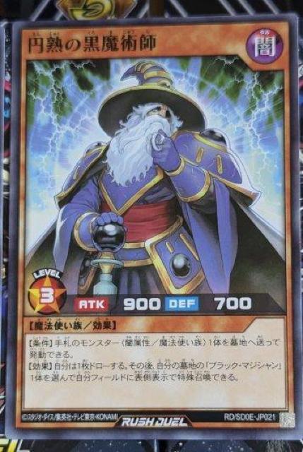 遊戯王ラッシュデュエル 円熟の黒魔術師 3枚 < トレーディングカード  遊戯王ラッシュデュエル 円熟の黒魔術師 3枚 < トレーディングカードの