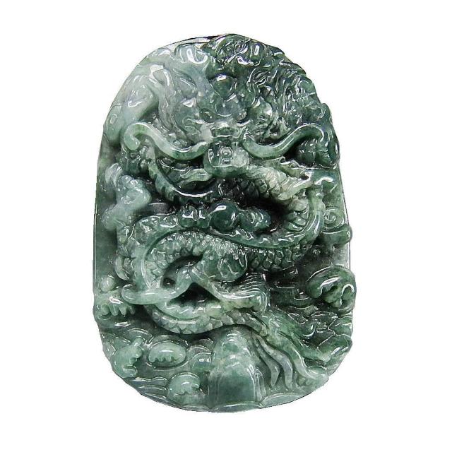 色合い極上品濃い目ひすい本翡翠昇竜彫りペンダント木綿紐ネックレス龍騰四海 < 女性アクセサリー/時計  色合い極上品濃い目ひすい本翡翠昇竜彫りペンダント木綿紐ネックレス龍騰四海  < 女性アクセサリー/時計の