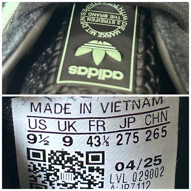 adidas �A�f�B�_�X �K�[�� �C���h�A �X�j�[�J�[ 27.5cm �u���b�N �� �u�����h�� 