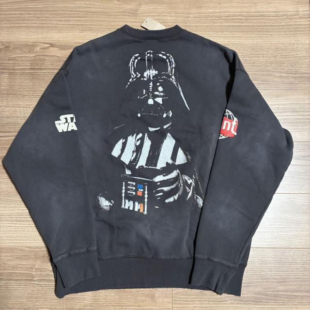 SAINT MICHAEL スターウォーズ ヴィンテージ スウェットシャツ ルーク ダースベイダー < 男性ファッション SAINT MICHAEL スターウォーズ ヴィンテージ スウェットシャツ ルーク ダースベイダー < 男性ファッションの
