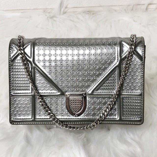 【廃盤 希少】Christian Dior クリスチャンディオール チェーンショルダーバッグ ディオラマ マイクロカナージュ < ブランド 【廃盤 希少】Christian Dior クリスチャンディオール チェーンショルダーバッグ ディオラマ マイクロカナージュ < ブランドの