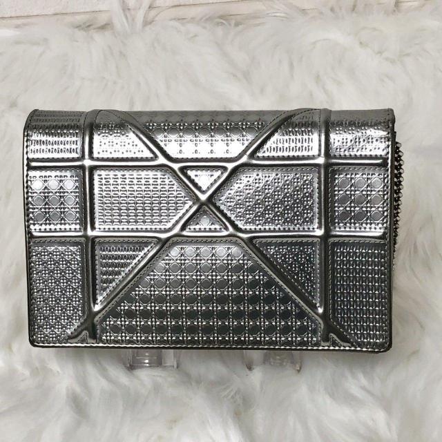 【廃盤 希少】Christian Dior クリスチャンディオール チェーンショルダーバッグ ディオラマ マイクロカナージュ < ブランド 【廃盤 希少】Christian Dior クリスチャンディオール チェーンショルダーバッグ ディオラマ マイクロカナージュ < ブランドの