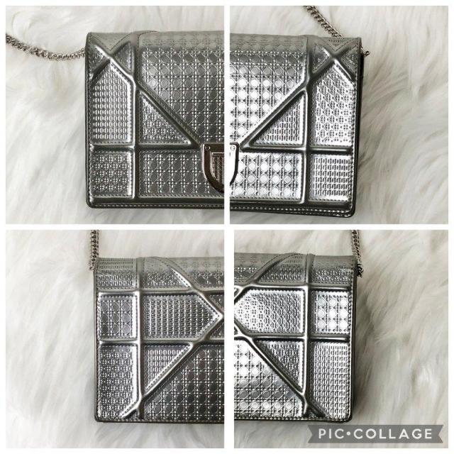 【廃盤 希少】Christian Dior クリスチャンディオール チェーンショルダーバッグ ディオラマ マイクロカナージュ < ブランド 【廃盤 希少】Christian Dior クリスチャンディオール チェーンショルダーバッグ ディオラマ マイクロカナージュ < ブランドの