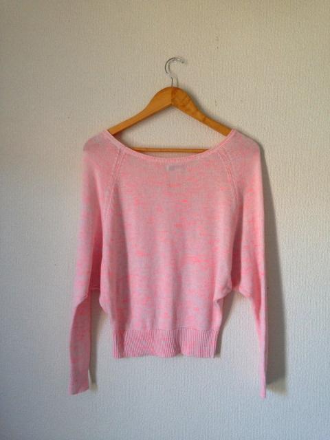 未使用◆アメリカンイーグル ◆ スプラッター加工 ゆったり ニット S < ブランド  未使用◆アメリカンイーグル ◆ スプラッター加工 ゆったり ニット S < ブランドの