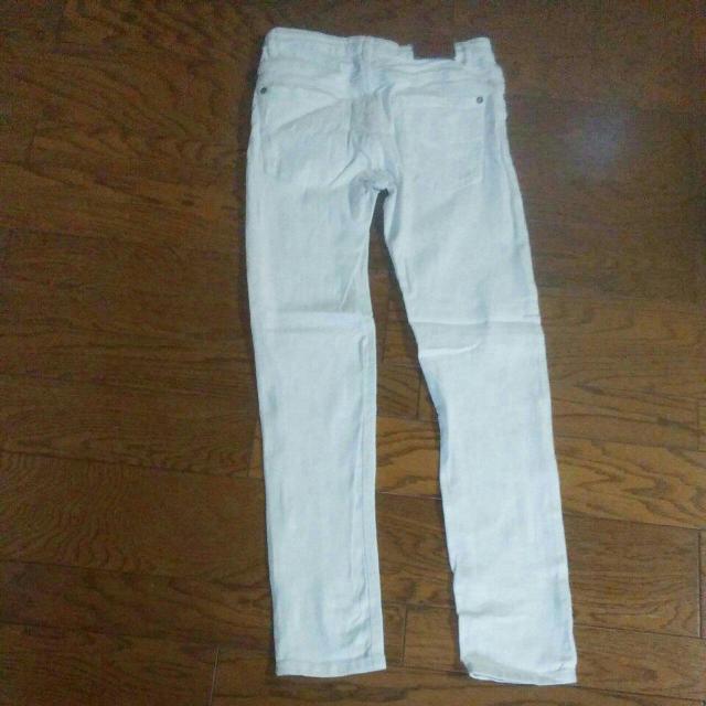 150 ZARA KIDS スキニー ホワイト 美品 < ブランド  150 ZARA KIDS スキニー ホワイト 美品 < ブランドの