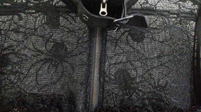 QF蜘蛛レース/はとめベルト/フリルビスチェ風PO◆ゴシック/パンク◆セット割 < ブランド QF蜘蛛レース/はとめベルト/フリルビスチェ風PO◆ゴシック/パンク◆セット割 < ブランドの