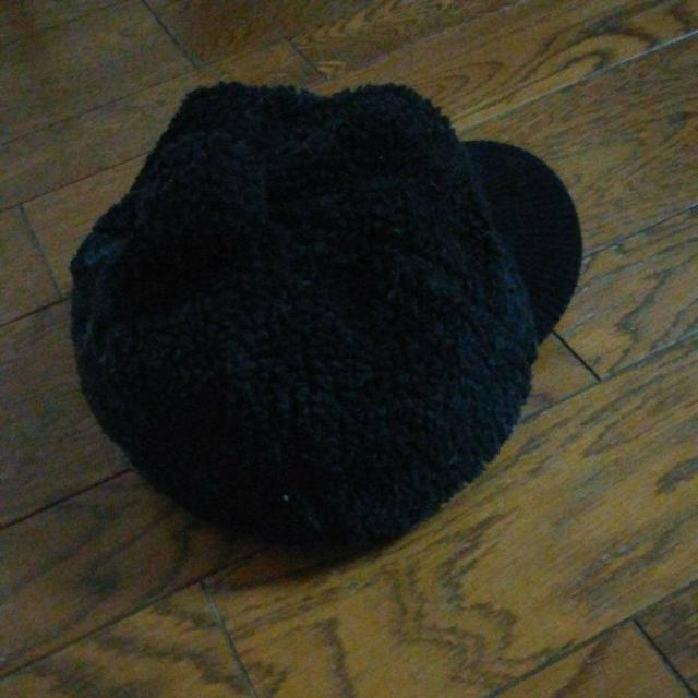 BUOM ニット帽 黒  < 女性ファッション  BUOM ニット帽 黒  < 女性ファッションの