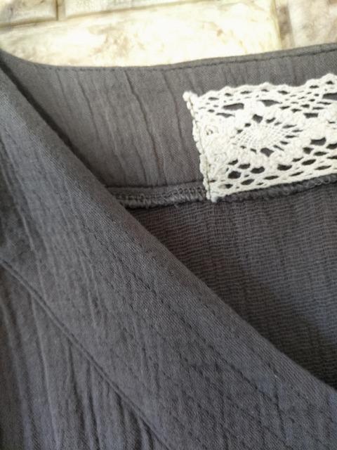 …厚手Wガーゼ プルオーバー… gray < 女性ファッション …厚手Wガーゼ プルオーバー… gray < 女性ファッションの